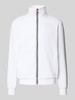 Tommy Hilfiger Regular fit sweatjack van katoenmix Wit