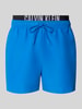 Calvin Klein Underwear Zwembroek met elastische band Oceaanblauw