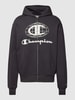 CHAMPION Sweatjack met labelprint Zwart