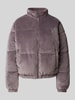 Guess Activewear Steppjacke mit Strasssteinbesatz Mauve