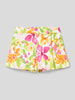 Mayoral Shorts met bloemenmotief Oranje