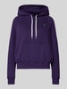 Polo Ralph Lauren Regular fit hoodie met logostitching Helder paars