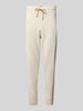 BOSS Regular Fit Sweatpants aus Baumwoll-Schurwoll-Mix Modell 'IDRICO' Offwhite