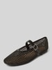 INUOVO Ballerinas mit glatter Sohle Black
