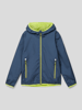 Killtec Funktionsjacke mit Kontrastbesatz Marineblau