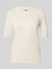 ICHI Regular Fit Pullover in Strick-Optik Modell "LULS" Offwhite