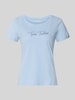 Tom Tailor regular fit T-shirt van puur katoen Lichtblauw
