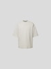 Preach Oversized T-Shirt mit Label-Stitching Hellgrau