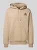 The North Face Hoodie mit Label-Stitching Beige