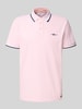Tom Tailor Regular Fit Poloshirt aus Baumwoll-Mix Hellrosa