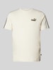 PUMA PERFORMANCE T-Shirt mit Label-Print Offwhite