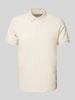 Jack & Jones Poloshirt mit Label-Stitching Modell 'AUSTIN' Beige