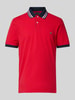 Christian Berg Men Regular Fit Poloshirt aus reiner Baumwolle Rot
