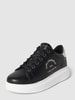 Karl Lagerfeld Sneakers met labelprint, model 'KAPRI' Zwart
