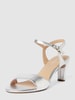 Tamaris Sandaletten im Metallic-Look Silber
