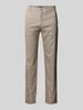 Matinique Slim Fit Chino mit Paspeltaschen am Gesäß Modell 'LIAM' Beige