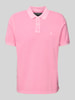 Marc O'Polo Regular Fit Poloshirt aus reiner Baumwolle Rosa