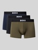 BOSS Trunks mit elastischen Label-Bund Modell 'MICRO ONE' Oliv
