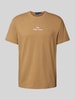 Polo Ralph Lauren Regular Fit T-Shirt mit Label-Stitching Camel