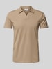 Lindbergh Poloshirt aus Baumwoll-Mix Beige