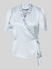 A-view Regular fit blouse in wikkellook, model 'Peony' Lichtblauw