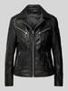 Cabrini Jacke mit Reißverschlusstaschen Black