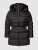 Tommy Hilfiger Curve Steppmantel mit Taillengürtel Modell 'SORONA' Schwarz