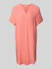 Tom Tailor Oversized Minikleid aus reiner Viskose Apricot