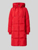 MOS MOSH Płaszcz puchowy z kapturem model ‘Nova’ Czerwony