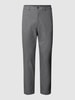 SELECTED HOMME Slim Fit Chino mit Viskose-Anteil Modell 'Dave' Mittelgrau