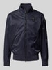 Blauer Usa Bomberjack met ritszakken, model 'BRAHMS' Marineblauw