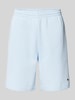 Lacoste Regular Fit Sweatshorts mit elastischem Bund Hellblau