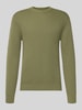 SELECTED HOMME Regular Fit Pullover aus reiner Bio-Baumwolle Modell 'DANE' Oliv