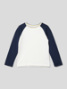 s.Oliver RED LABEL Longsleeve met ronde hals Wit