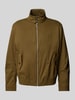 BOSS Jacke mit Stehkragen Oliv