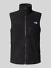 The North Face Fleecegilet met labelstitching, model 'YUMIORI' Zwart