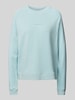 Marc O'Polo Denim Sweatshirt mit Label-Print Hellblau