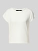 Someday T-Shirt mit Kappärmeln Modell 'Kamie' Offwhite