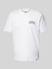 Dickies T-Shirt mit Label-Print Modell 'AITKIN' Weiss