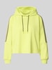 Marc Cain Hoodie mit Tunnelzug Neon Gelb