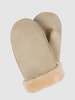 EEM Wanten in shearlinglook Beige