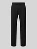 MCNEAL Straight fit stoffen broek met viscose Zwart