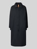 g-lab Regular Fit Mantel aus Baumwoll-Mix Modell 'Free' Dunkelblau