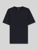 BOSS Regular Fit T-Shirt aus reiner Baumwolle Modell 'Thompson 02' Marine