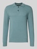 Marc O'Polo Regular Fit Strickpullover aus Woll-Mix  Eisblau