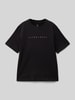 Jack & Jones T-Shirt mit Label-Print Modell 'ESTAR' Black