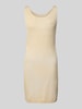 Guess Strickkleid mit U-Ausschnitt Offwhite
