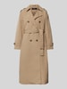 Vero Moda Outdoor Trenchcoat met strikceintuur, model 'CHLOE' Beige