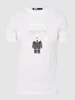 Karl Lagerfeld T-shirt van katoen  Wit