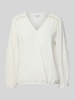 ZABAIONE Blouse met V-hals model 'Be44rtaa' Offwhite